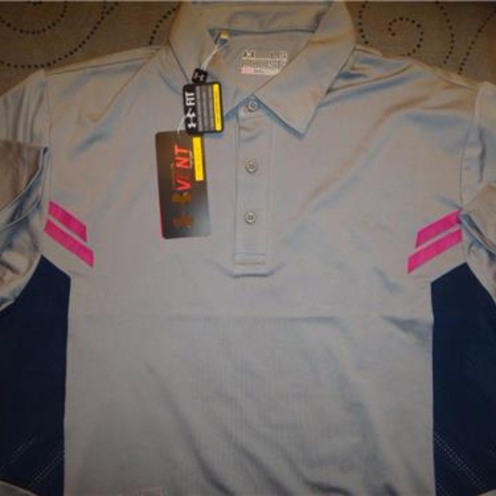 UNDER ARMOUR GOLF HEATGEAR "VENT" POLO SHIRT XL